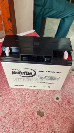Brit-Elite Ups Battery 12v/18ah Deep Cycle Battery