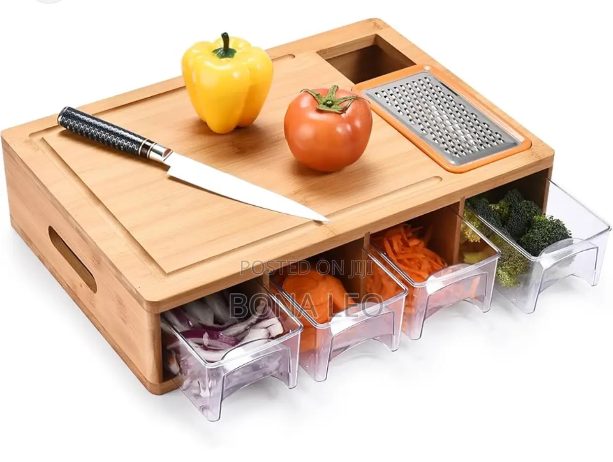 Bamboo Multifunction Kitchen Chopping Board