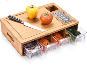 Bamboo Multifunction Kitchen Chopping Board