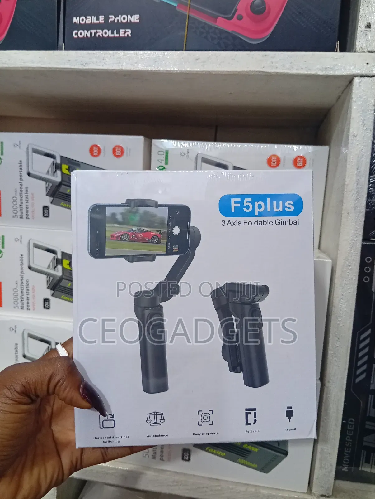 F5 Plus 3-Axis Foldable Gimbal
