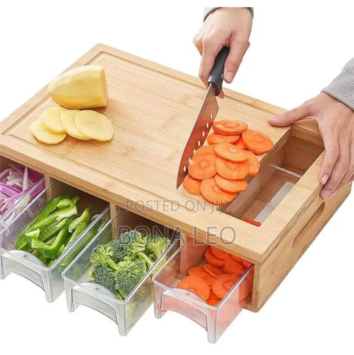 Bamboo Multifunction Kitchen Chopping Board