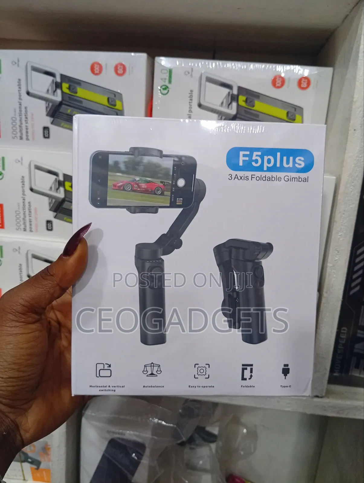 F5 Plus 3-Axis Foldable Gimbal