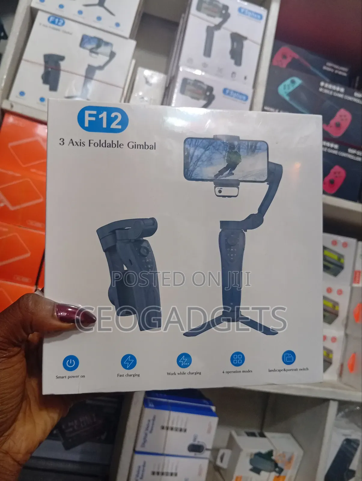 F12 3-Axis Foldable Gimbal