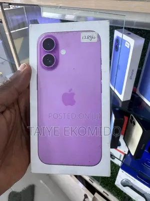 New Apple iPhone 16 Plus 128 GB Pink