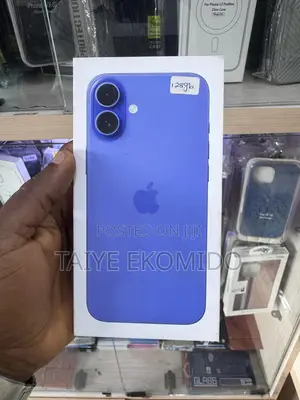 New Apple iPhone 16 128 GB Blue