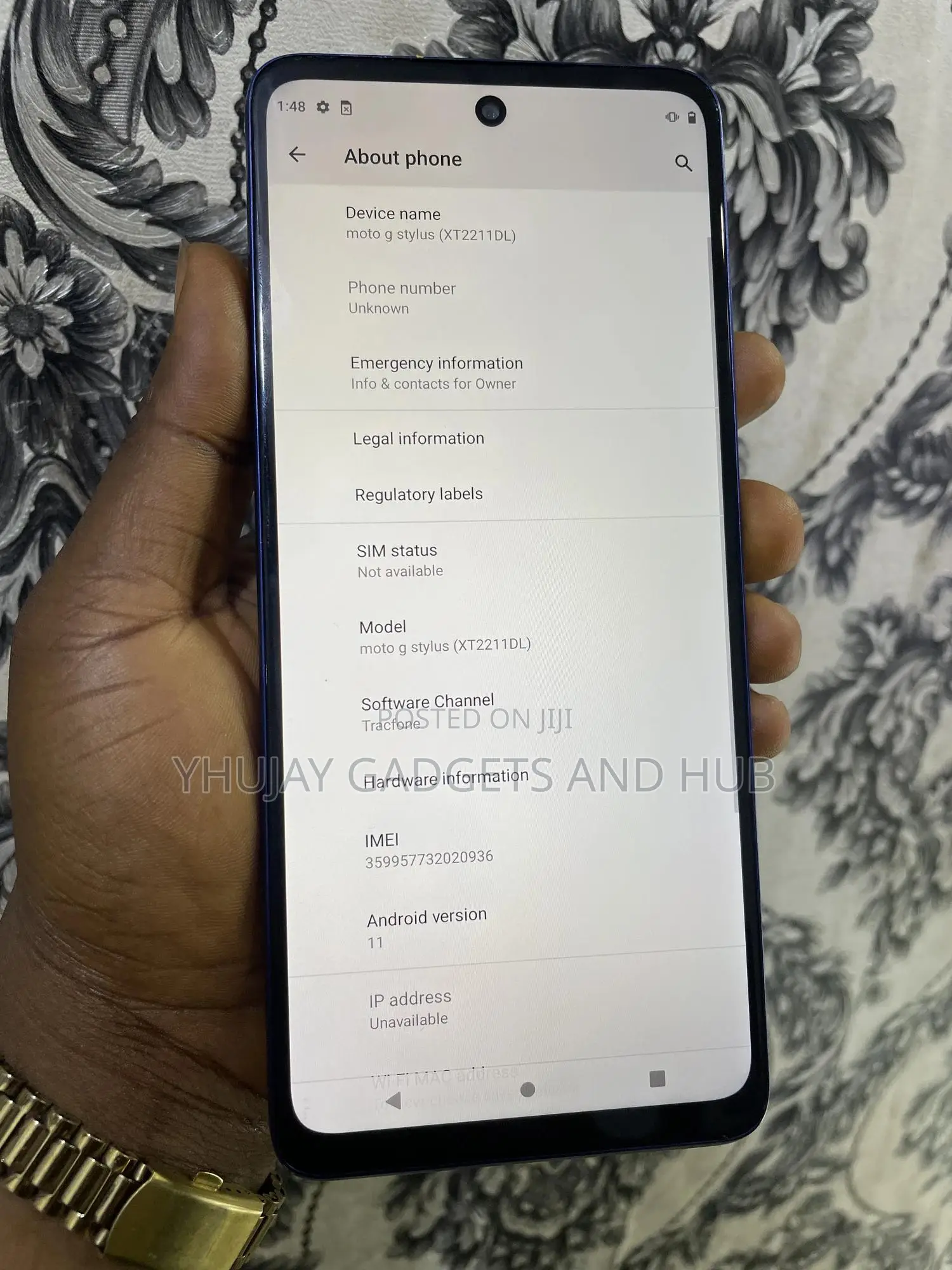 Motorola Moto G Stylus (2022) 128 GB Blue