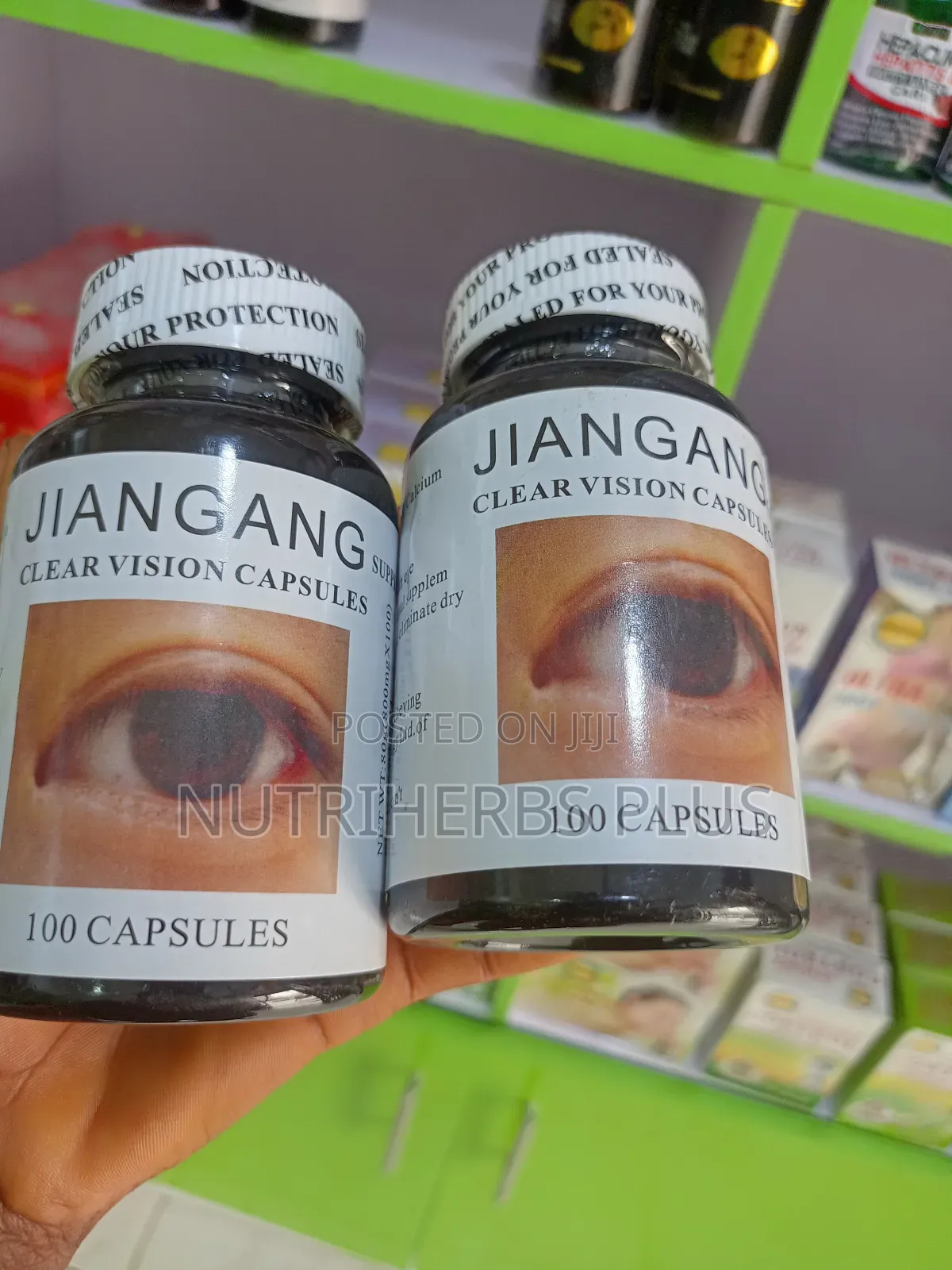 Jiangang Clear Vision Capsules 100% Treatment for Glaucoma