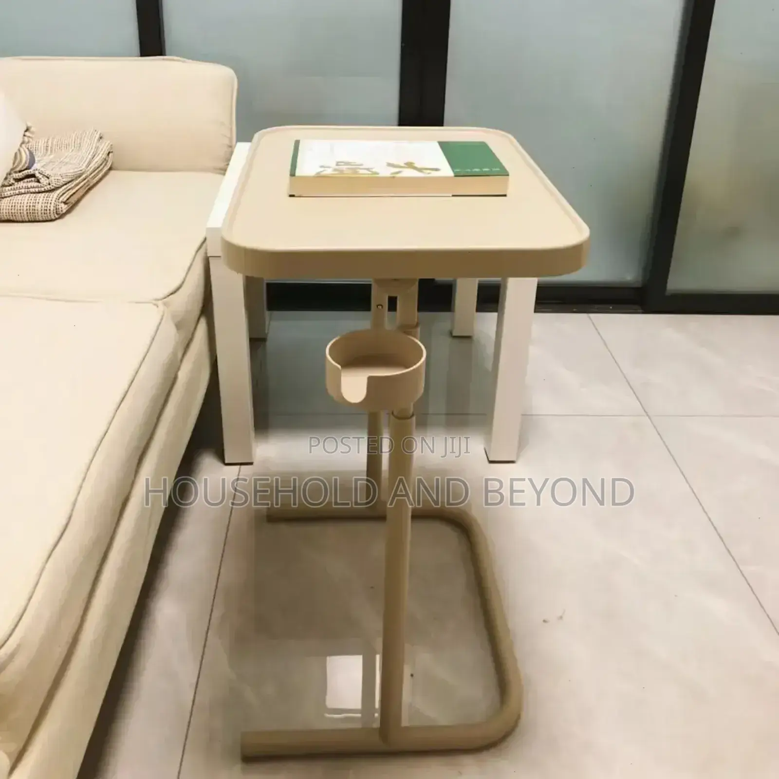 Adjustable Laptop Table With Cup Holder