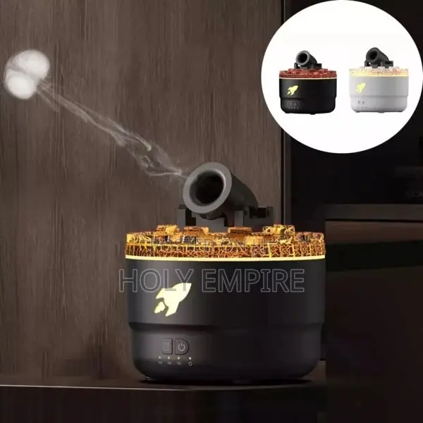 Volcanic Crack Light Cannons Humidifier Essential Diffuser