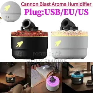 Volcanic Crack Light Cannons Humidifier Essential Diffuser