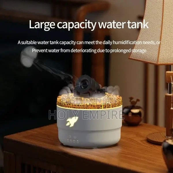 Volcanic Crack Light Cannons Humidifier Essential Diffuser
