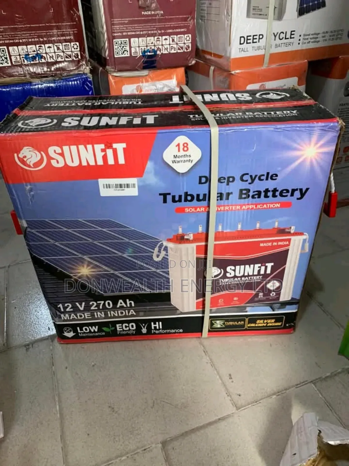 270ahm Sun Fit, Deep Circle Battery