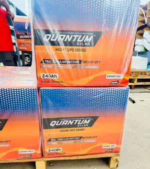 Quatum 240ahm India Tubular Battery