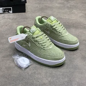 Photo - Original Nike Airforce 1 Low Oil Green Sneakers