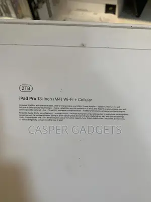 New Apple iPad Pro 13 (2024) 2 TB Silver
