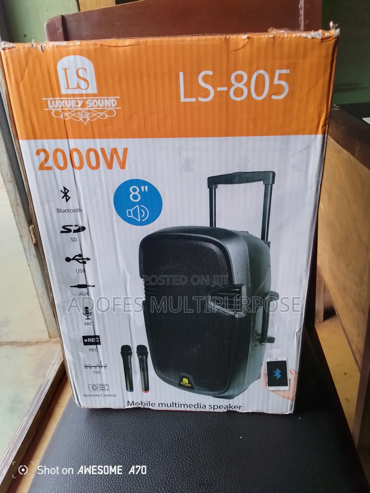 Mobile Multimedia Speaker 8 Inches