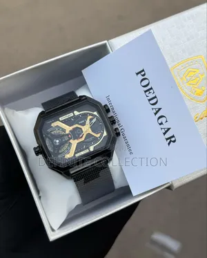 Poedegar Top Quality Luxury Chain Wristwatch