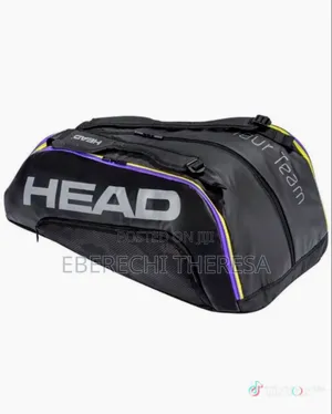 3 Zipper Head Lawn Tennis Bag