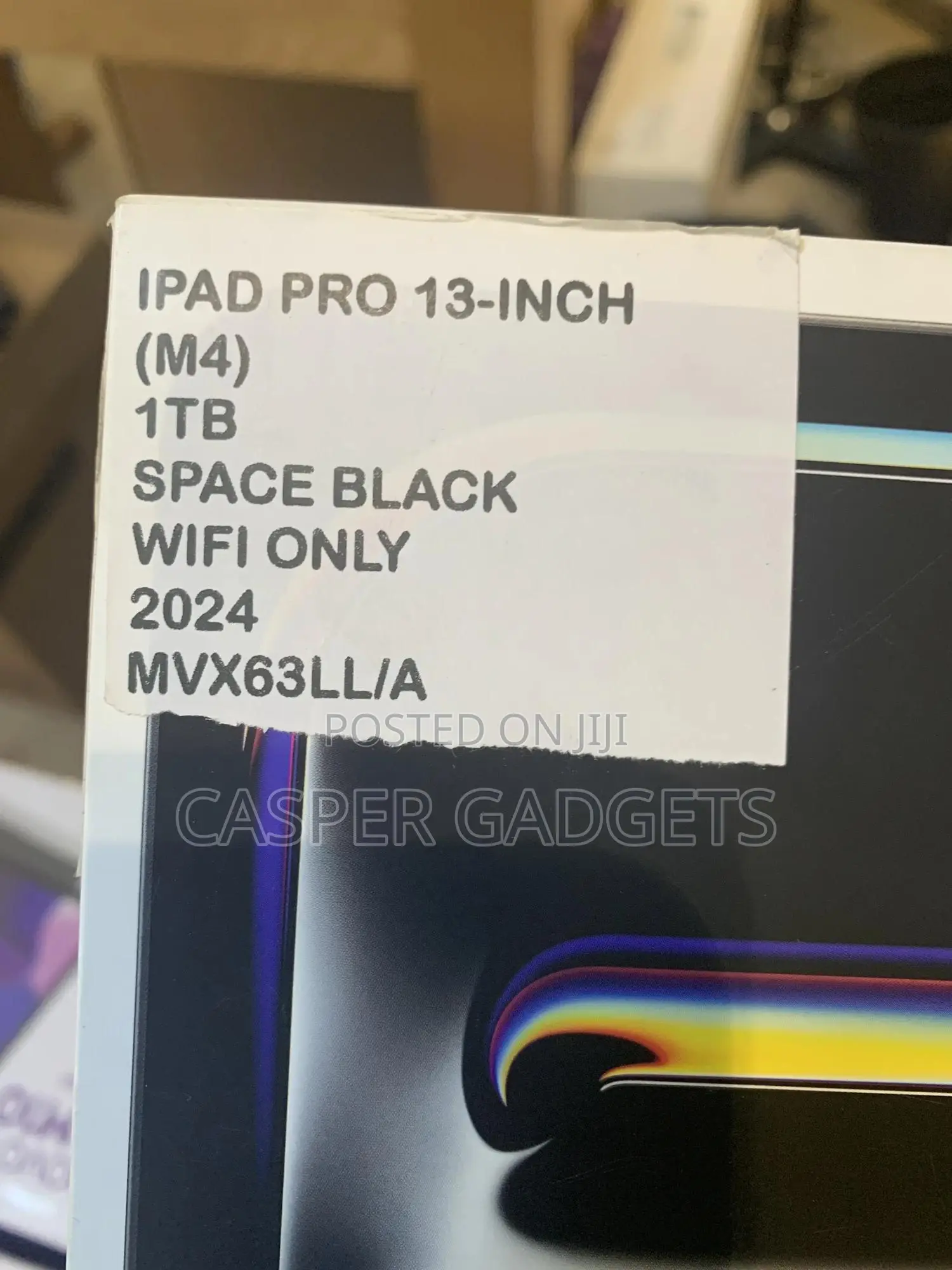 New Apple iPad Pro 13 (2024) 1 TB Black