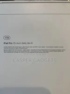New Apple iPad Pro 13 (2024) 1 TB Black