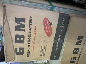 GBM Deep Cycle Solar Battery 40ah 12v