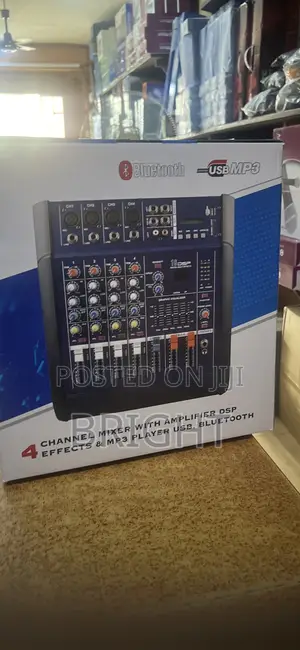 Photo - 4 Channel Mixer With Amplifier DSP