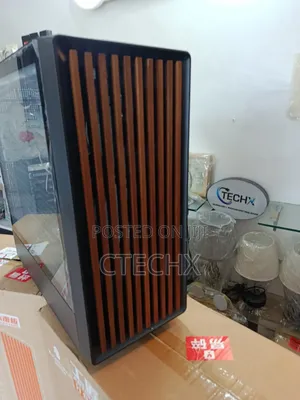 Wjcoolman Atx Gaming Computer Case Solid Wood Panel 7 Fans