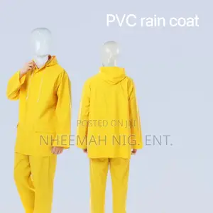Pvc Up And Down Raincoat