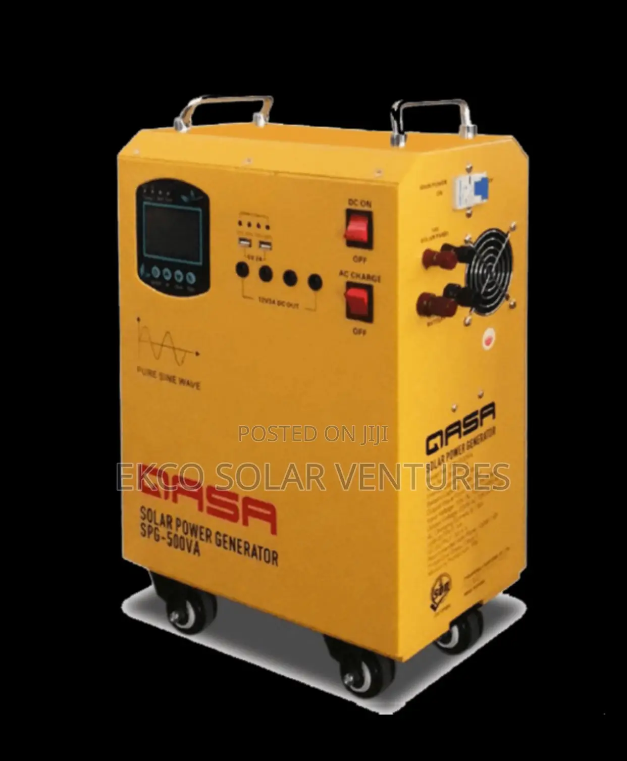 Qasa SPG-500va Solar Power Generator With Panel