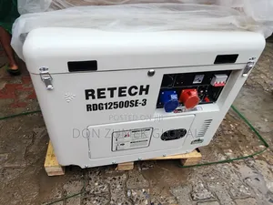 12kva Three Phese Retech Diesel Soundproof Generator
