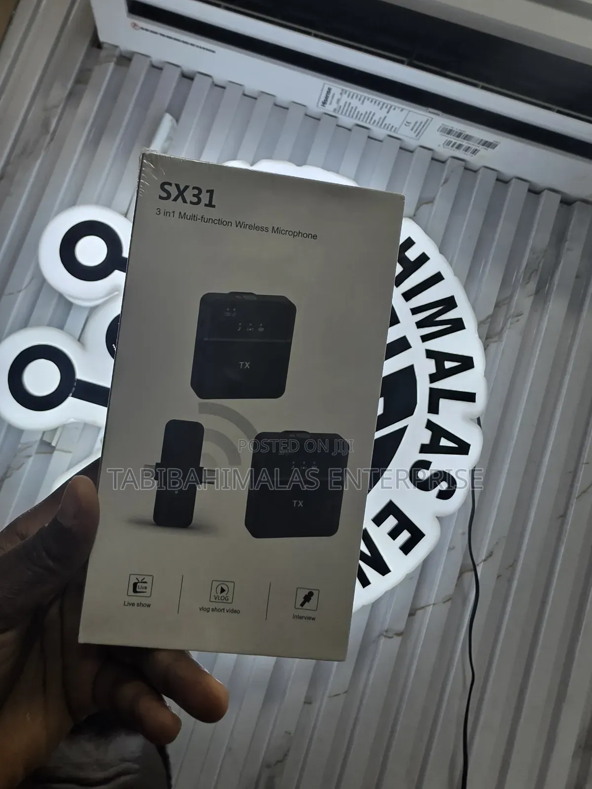 Sx31 3n1 Wireless Microphone
