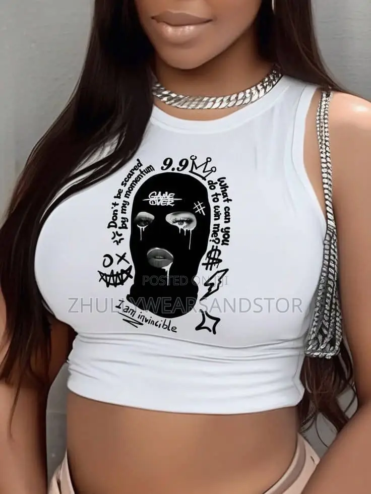 Armless Crop Tops