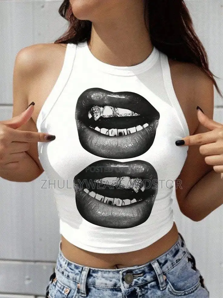 Armless Crop Tops