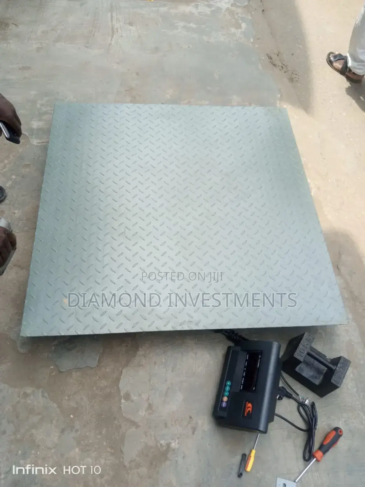 Floor Weighing Scale 1m By 1m