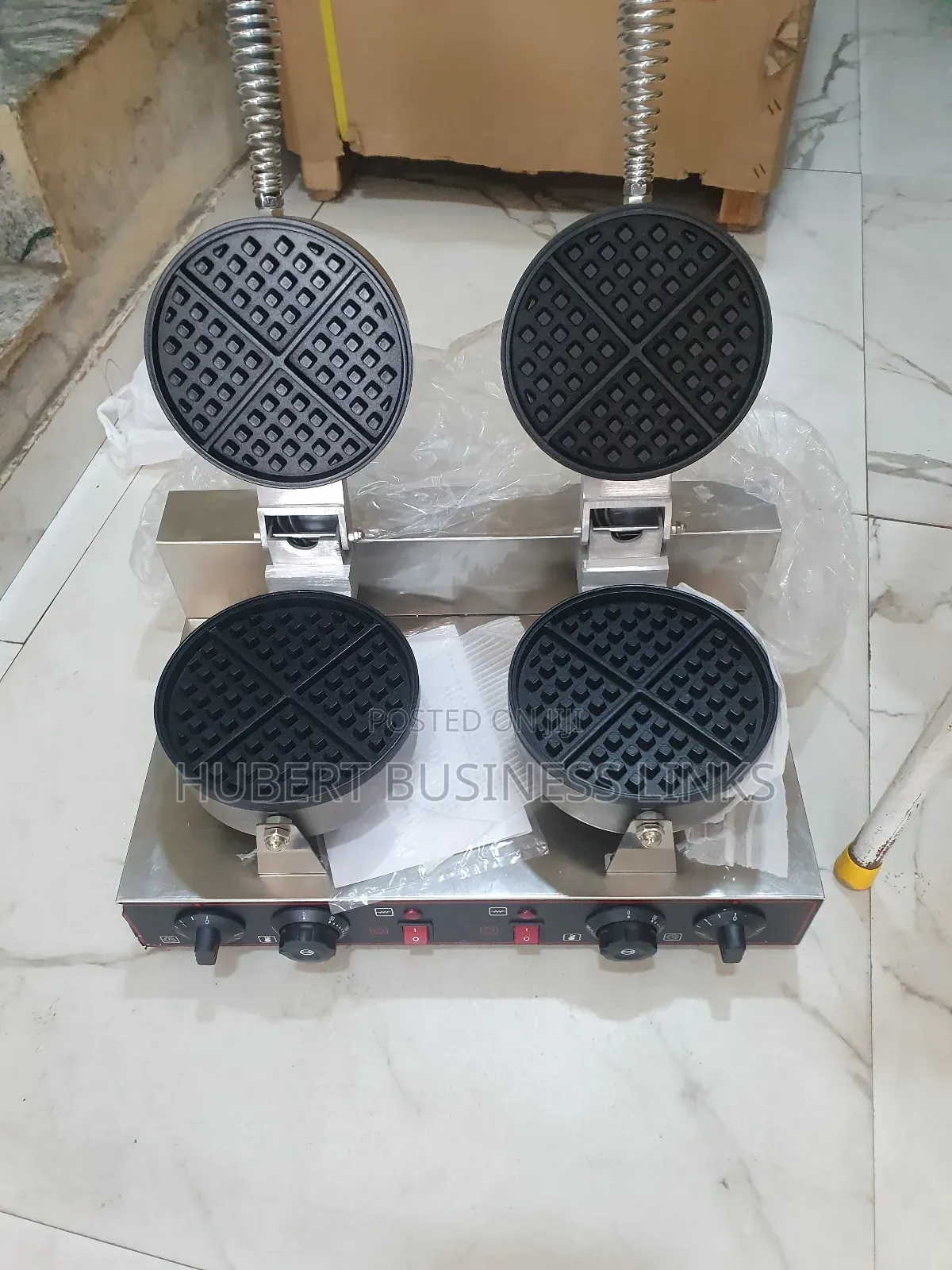 Waffle Baker Double