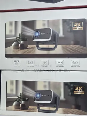 Smart 4k Hd Projector Dual Band Wifi6