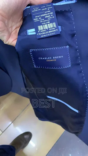 Charles Brown Exclusive Luxury Italian Suit Collections