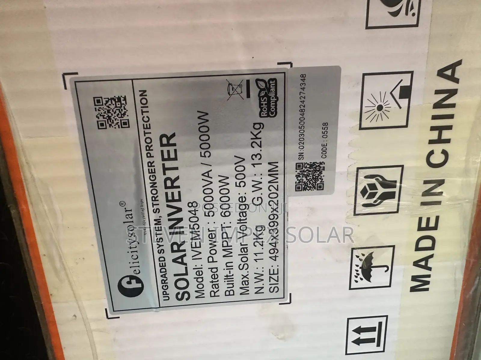 Felicity Solar Inverter Ivpm 5048
