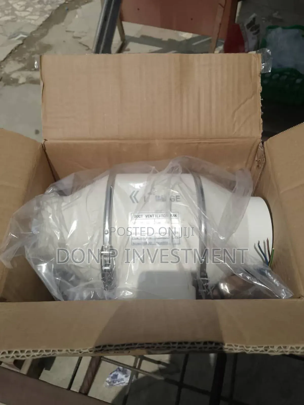4”Inch Inline Duct Fan