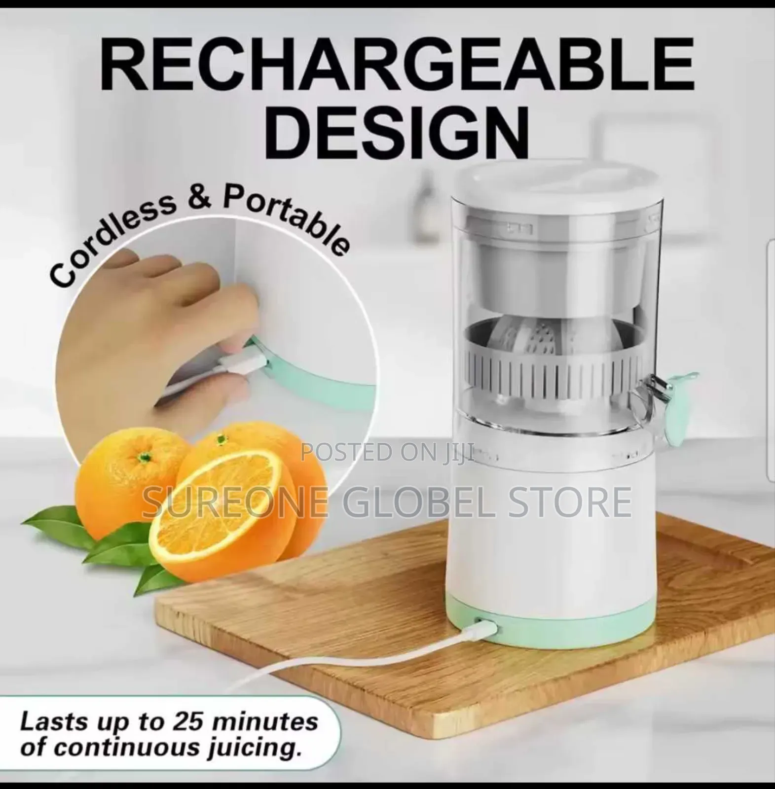 Electric Automatic Fruit Juicer