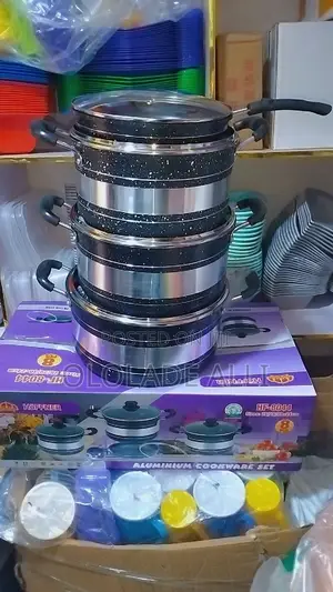 6 Pieces Big Non Stick Pot