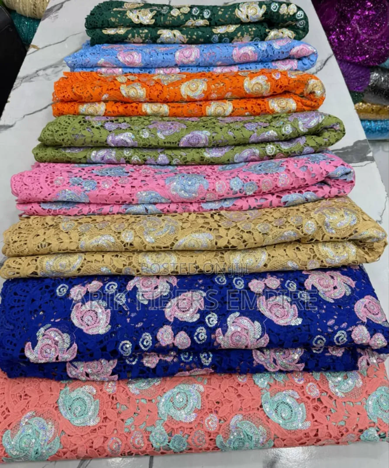Sweet Quality Guipure Cord Fabric
