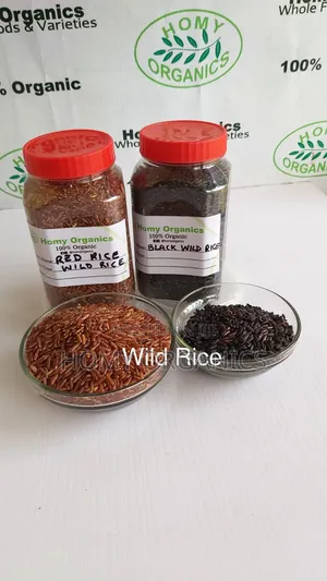 Wild Rice Black and Red