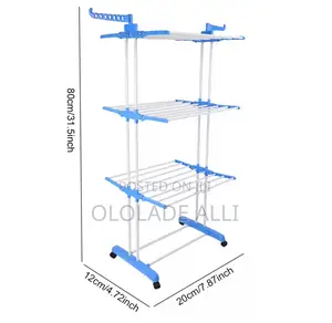 Clothes Airer Dryer Foldable Wing Clothes