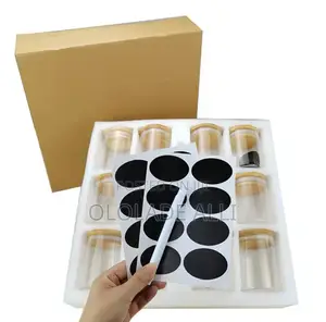 12 Pieces Glass Jar
