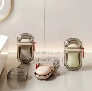 Travel Portable Soap Box With Lid Sealed