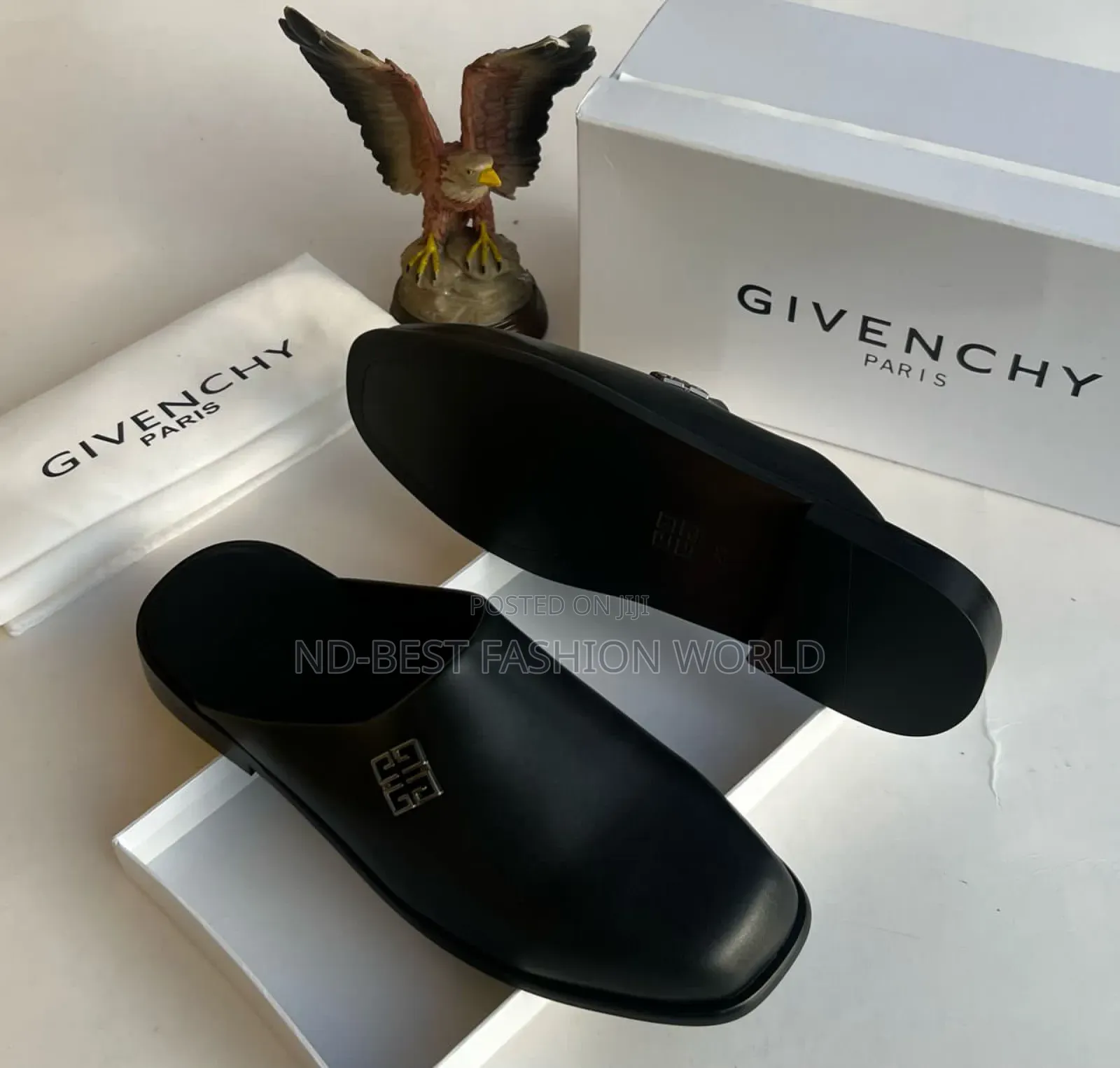 Givenchy Black Leather Shoe