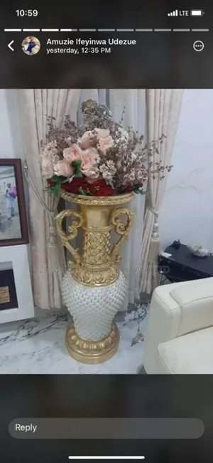Old Lady Flower Vase