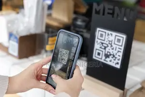 Custom Name Restaurant Qr Code Menu, Acrylic Frame,