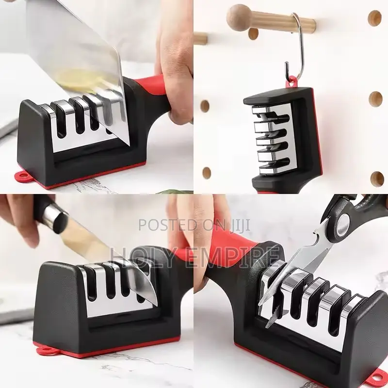 Knife Sharpener Kitchen Handheld Three-Purpose Sharpening